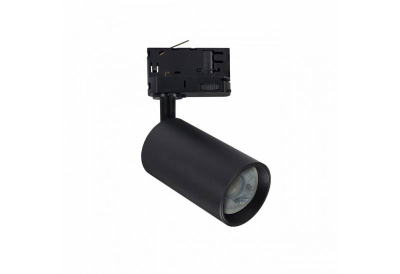 Spectrum Schienensystem-Leuchten LED 3-Phasen Stromschienenstrahler GU10 Spot 230V IP20 max. 8W schwarz, 14.1 cm, Max. 8W von Spectrum