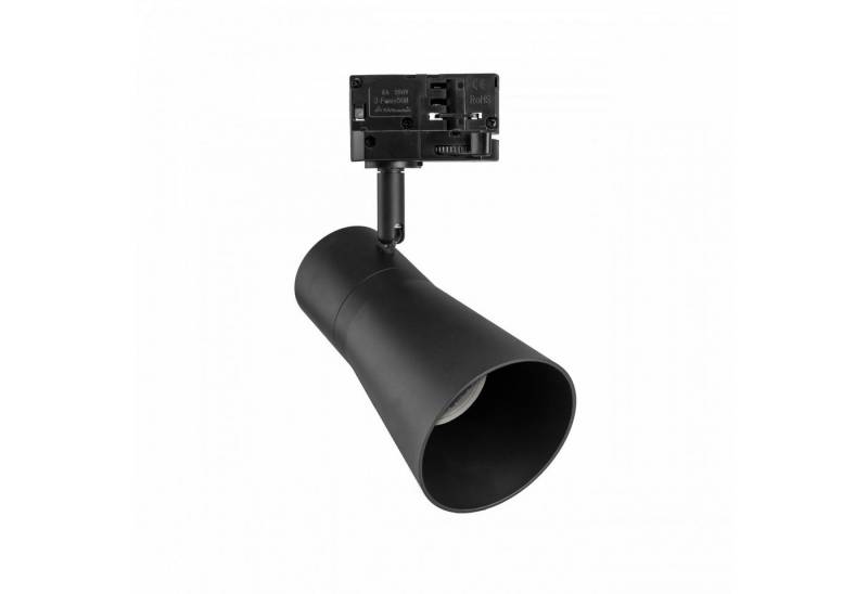 Spectrum Schienensystem-Leuchten LED 3-Phasen Stromschienenstrahler GU10 Spot 230V max.10W verstellbar, 18 cm, verstellbar von Spectrum