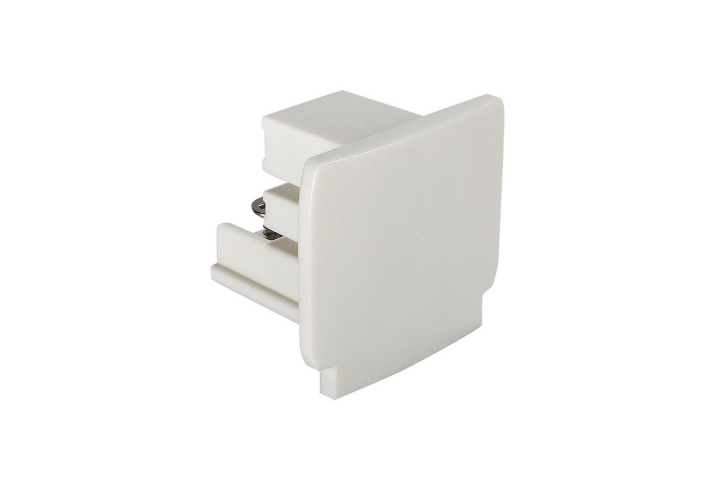 Spectrum Schienensystem-Verbinder LED Endkappe für 3-Phasen Schienensystem Leuchten Strahler IP20 Weiß, 3.2 cm von Spectrum