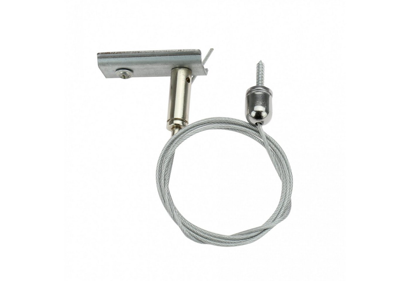 Spectrum Schienensystem-Verbinder Spectrum LED SYSTEM SHIFT Abhänge-Set 2m für 48V Schienensystem Stahl, 8 cm, Abhänge-Set 3m für 48V Schienensystem von Spectrum