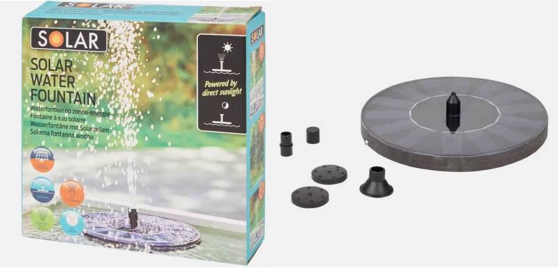 Spectrum Springbrunnenpumpe Solar-Wasserbrunnen Springbrunnen von Spectrum