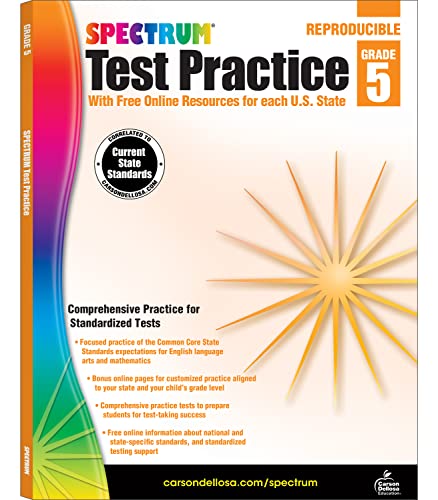 Spectrum Test Practice, Grade 5 Spectrum Test Practice, Grade 5 von Spectrum