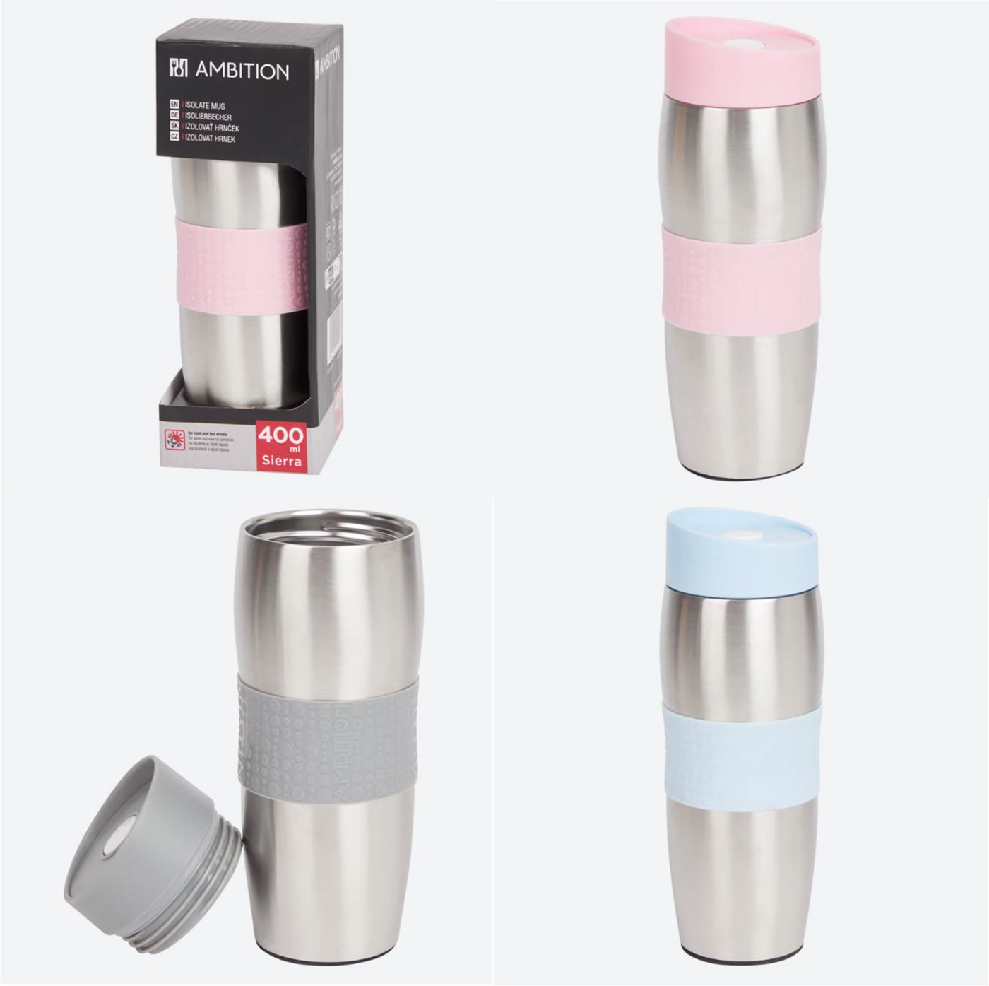 Spectrum Thermobecher Ambition Isolierflasche 400 ml Isolierbecher Warmhaltebecher Spectrum Thermobecher Ambition Isolierflasche 400 ml Isolierbecher Warmhaltebecher von Spectrum