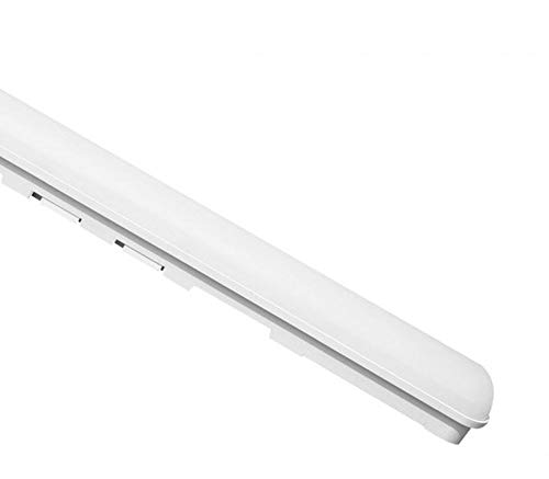 SpectrumLED LED Feuchtraumleuchte Limea GO 120cm 50W 6000 lm, IP65 4000K Neutralweiß Wannenleuchte weiß von SpectrumLED