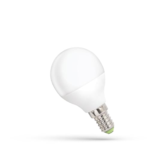 Spectrum LED Lampe E14 - G45-4W entspricht 40W - 4000K Neutralweiß von Spectrum