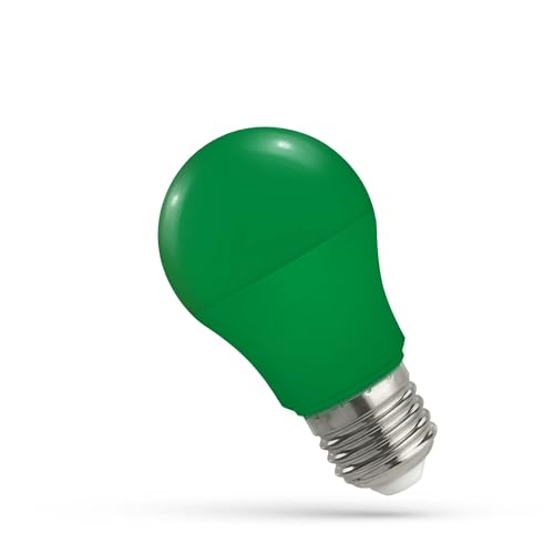 Spectrum LED Lampe E27 - A50-5W entspricht 50W - grünes Licht von SpectrumLED