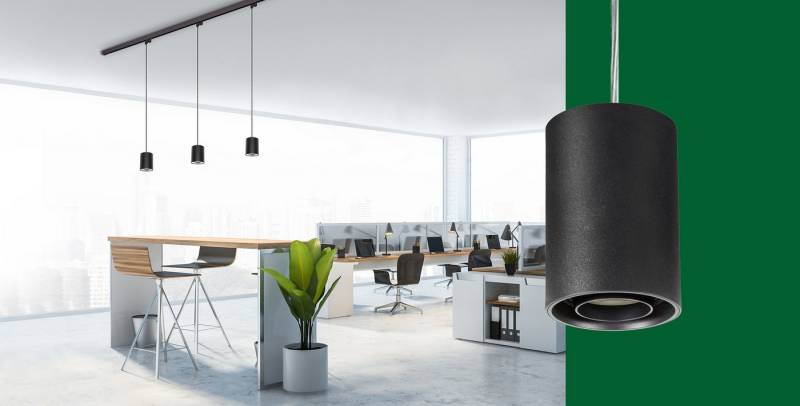 SpectrumLED Aufbauleuchte Chloe Spot GU10 schwenkbar schwarz Deckenleuchte IP20 max. 50W rund, ohne Leuchtmittel, schwenkbar von SpectrumLED