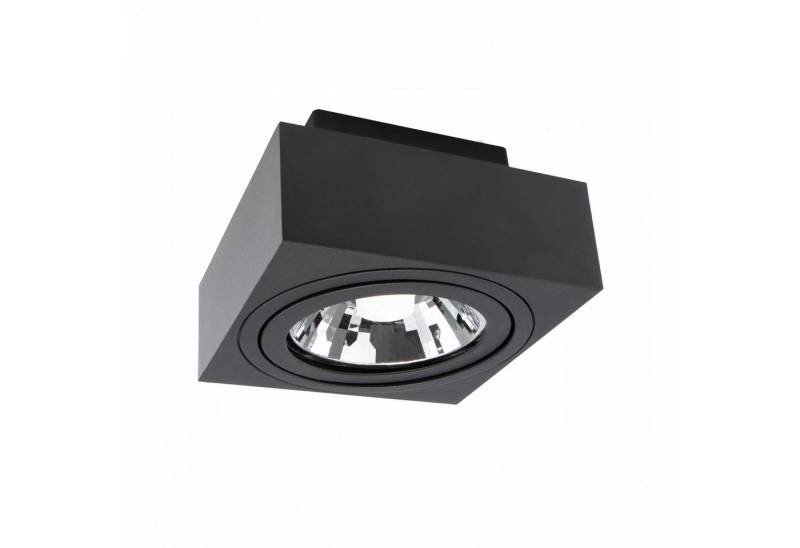 SpectrumLED Aufbauleuchte LED GU10 AR111 schwenkbar Deckenleuchte max.250V IP20 max.35W eckig, Kein Leuchtmittel enthalten, Schwenkbar von SpectrumLED