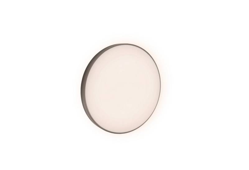 SpectrumLED Aufbauleuchte LED schwarz & weiß Deckenleuchte IP54 24W 2800lm Warmweiß 3000K rund, Mit Leuchtmittel, Warmweiß, Schutzart IP54, Ring(schwarz/weiß) austauschbar, Spritzwassergeschützt von SpectrumLED