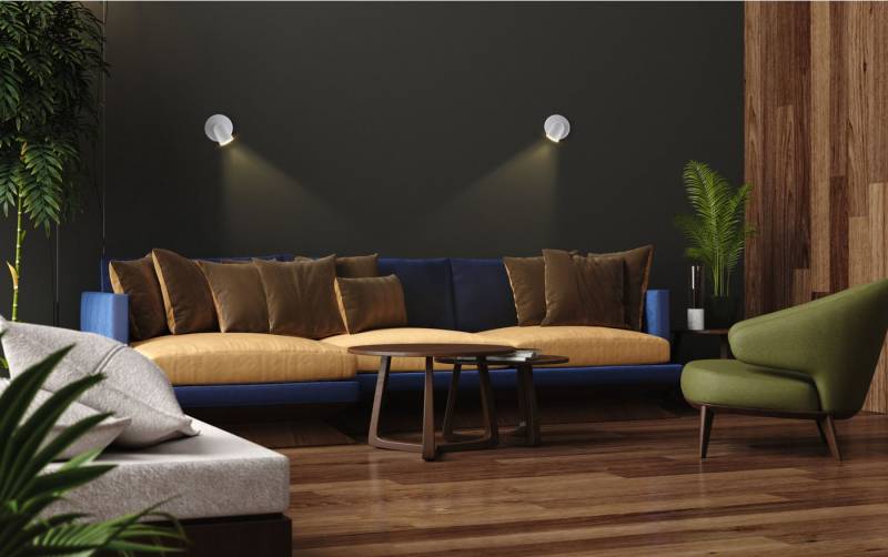 SpectrumLED Deckenleuchte LED SOLIS SPOT GU10 schwarz Deckenleuchte IP20 schwenkbar max. 6W rund, schwenkbar von SpectrumLED