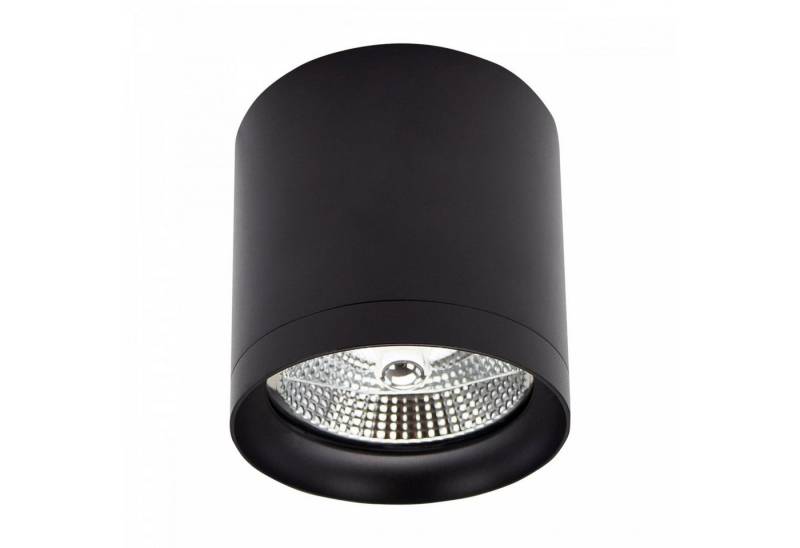 SpectrumLED Deckenleuchten Aufbauleuchte Chloe AR111 GU10 schwarz blendfrei IP20 max.35W rund, LED wechselbar von SpectrumLED