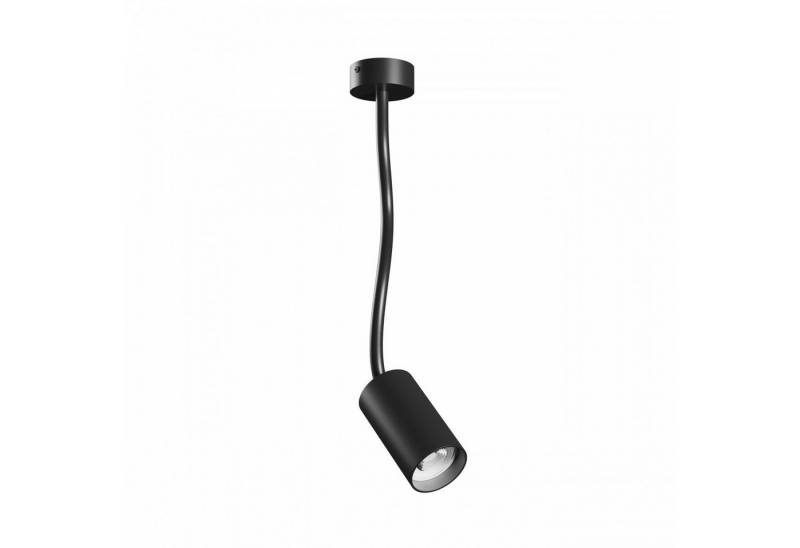SpectrumLED Deckenleuchten Deckenleuchte VARIOSA FLEXI GU10 flex arm IP20 rund schwarz max. 10W, ohne Leuchtmittel, Leuchte flexibel verstellbar, Flex-Arm von SpectrumLED