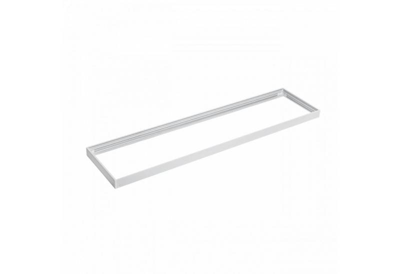SpectrumLED Einbauleuchte LED Halterung für Penel Aufbaurahmen 30x120cm weiß klappbar faltbar, klappbar, faltbar von SpectrumLED
