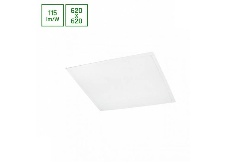 SpectrumLED Einbauleuchte LED Panel Algine 40W eckig 62x62cm weiß 4600lm 120° IP20 Neutral 4000K, JA, Neutralweiß von SpectrumLED