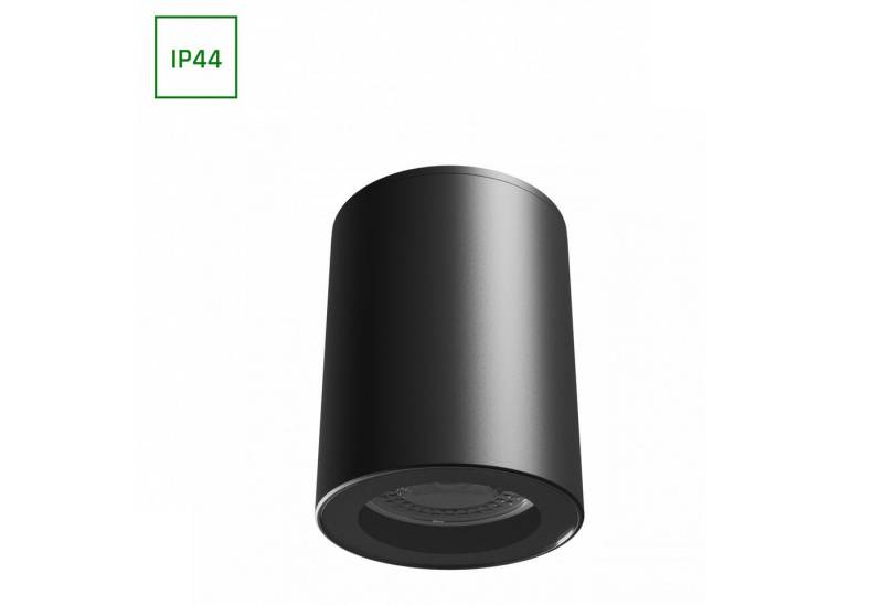 SpectrumLED LED Einbauleuchte LED CHLOE GU10 Aufbauleuchte max. 10W 250V schwarz IP44 downlight rund, ohne Leuchtmittel von SpectrumLED