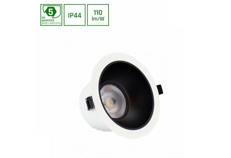 SpectrumLED LED Einbaustrahler LED Einbaustrahler 14-27W 40° DIP SWITCH 3000lm IP44 UGR<19 Warm 3000K, JA, Warm, DIP SWITCH – einstellbare Leistung, IP44, UGR<19, IK06 von SpectrumLED