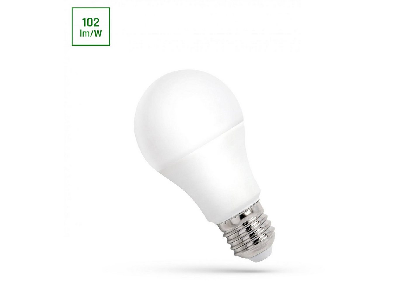 SpectrumLED LED-Leuchtmittel LED E27 A60 13W = 89W Birnenform 1320lm 220° 230V Neutralweiß 4000K, E27 von SpectrumLED