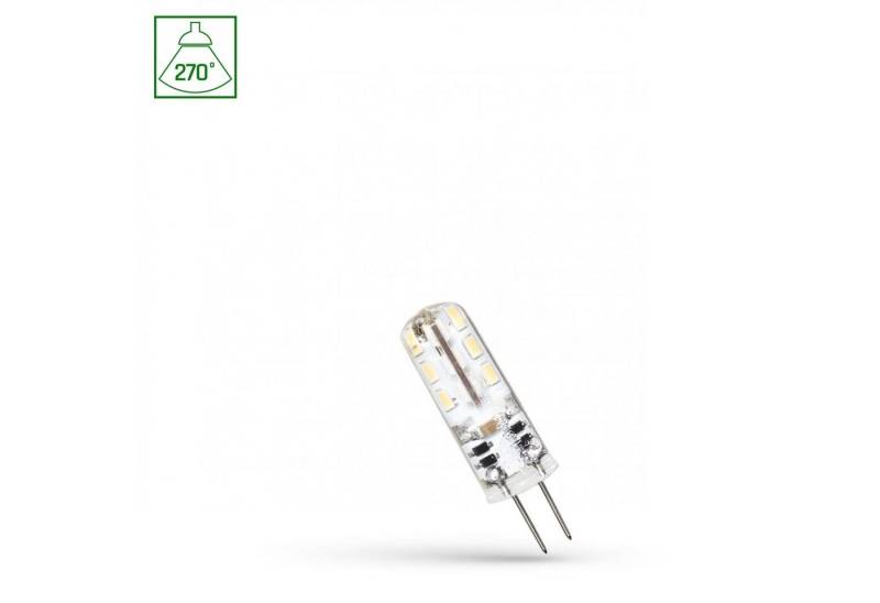 Spectrum LED-Leuchtmittel LED G4 1,5W = 15W Stiftsockellamp 110lm 12V 270° Kaltweiß 6000K, G4, Kaltweiß von Spectrum