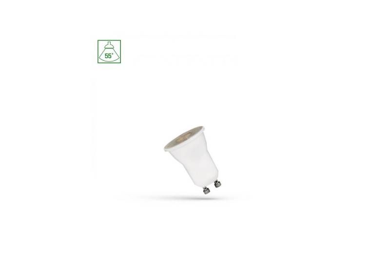 Spectrum LED-Leuchtmittel LED GU10 MR11 2W = 20W 200lm 230V Reflektor 55° Neutralweiß 4000K, GU10, Neutralweiß von Spectrum