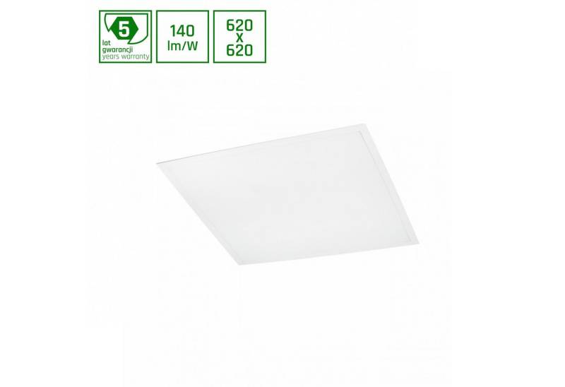 SpectrumLED LED Panel LED Panel Algine 30W eckig 62x62cm UGR <19 4200lm 120° IP20 Warm 3000K, JA, Warmweiß, UGR <19 von SpectrumLED