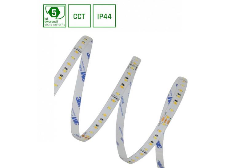 SpectrumLED LED-Streifen LED Streifen 115W 5m 9300lm 120° Silikon IP44 24V 3000-6000K CCT DIMM, IP44, DIMMBAR, Silikon, CCT von SpectrumLED