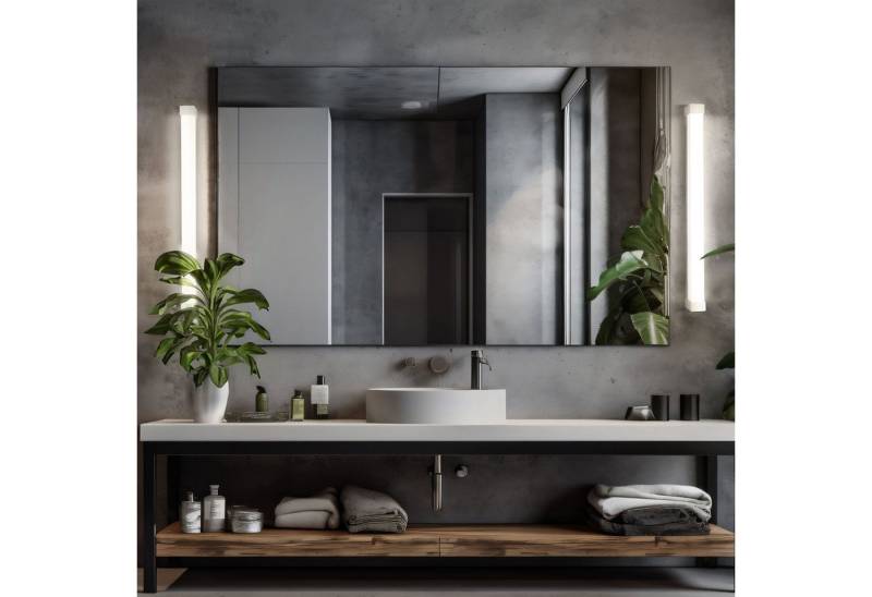 SpectrumLED LED Wandleuchte Badezimmerleuchte 15W rund 1800lm weiß IP44 mit Schalter Warm 3000K, JA, Warmweiß, Schutzart IP44, Mit Ein-/ Ausschalter, Spritzwassergeschützt von SpectrumLED