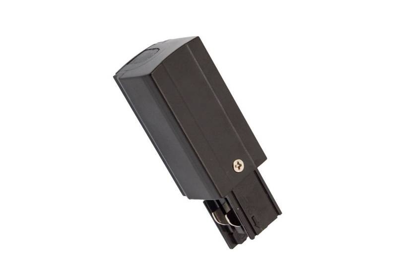 SpectrumLED Schienensystem-Verbinder LED SPS 2 3-Phasen Stromschiene Einspeisung IP20 Schwarz links, 9.8 cm, links von SpectrumLED