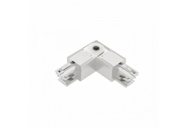 SpectrumLED Schienensystem-Verbinder SPS-2 L-Verbinder 3-Phasen Stromschiene verstellbar Links-Rechts LLR, 9.9 cm, Verbinder, L Links-Rechts verstellbar, LLR von SpectrumLED