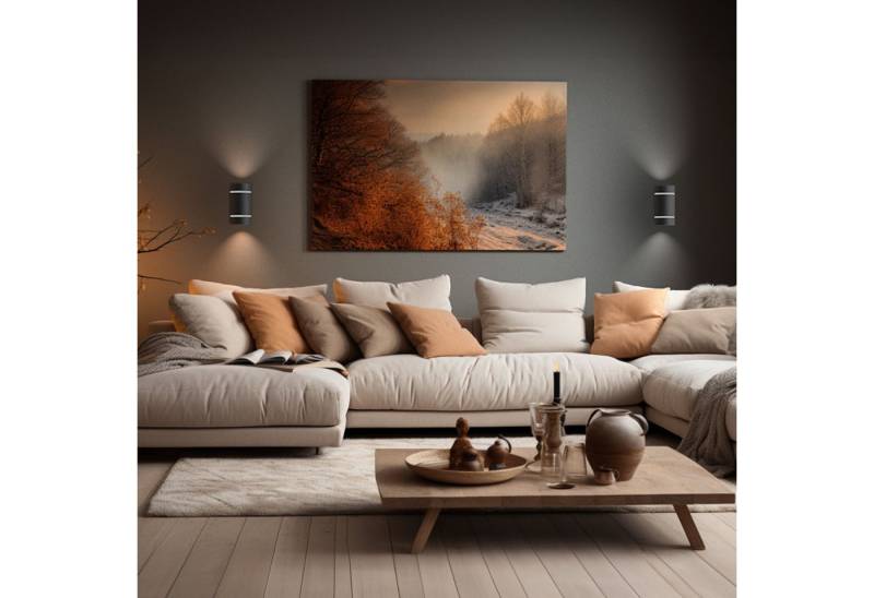 SpectrumLED Wandleuchte LED Wandleuchte SQUALLA LUMO G9 IP20 rund schwarz Up & Down max. 6W, Up & Down von SpectrumLED