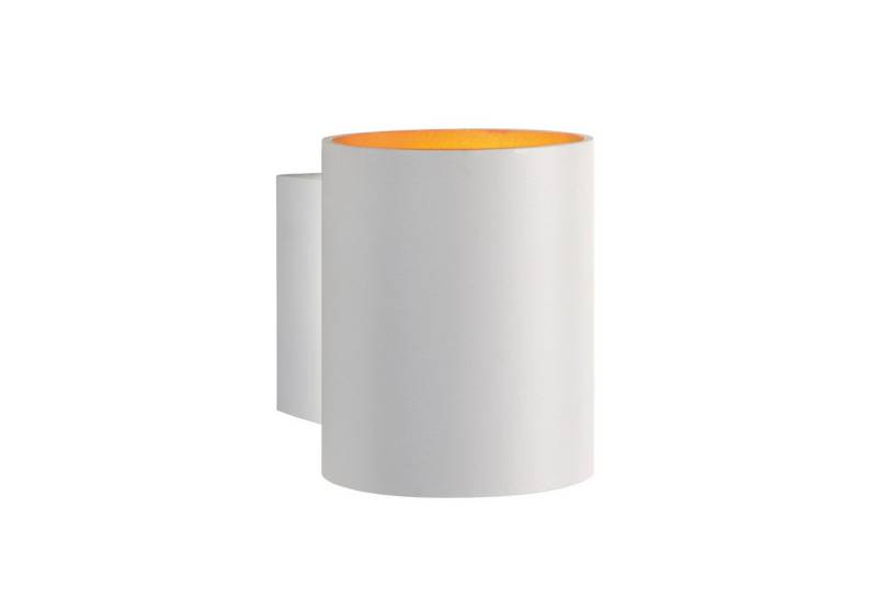 SpectrumLED Wandleuchte LED Wandleuchte Squalla G9 weiß matt & Gold IP20 Up&Down max. 10W rund, Up & Down von SpectrumLED