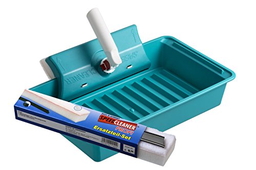 Speed-Cleaner® 3 in 1 Fensterwischer (Modell Profi, 25 cm Breite) mit der 3 in 1 Technologie reinigen - trocknen - polieren in einem Arbeitsgang von Speed-Cleaner