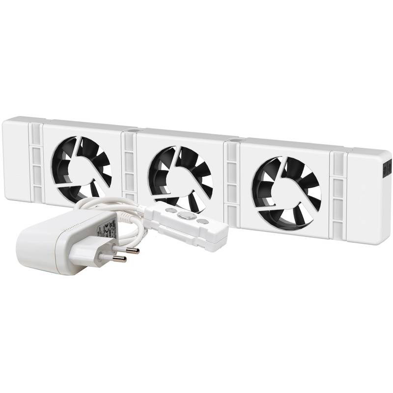 SpeedComfort Heizkörperventilator für Heizkörper von 50 - 70 cm Mono-Set von SpeedComfort