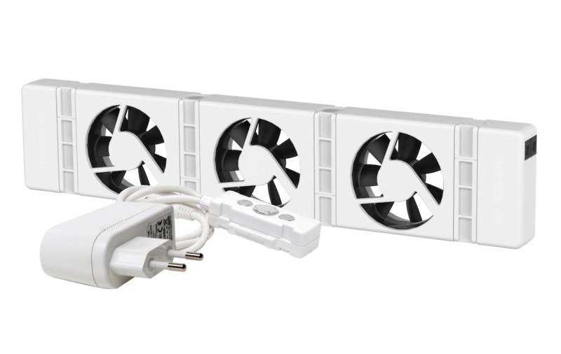 SpeedComfort intelligenter Heizungsventilator Mono Set für Heizkörper von 50-70 cm von Speedcomfort