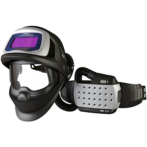 SPEEDGLAS 9100 FX AIR Schweißmaske Schweißhelm mit ADFLO Atemschutzsystem, Größe:54 x 107 mm von Speedglas