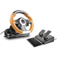 Speedlink DRIFT O.Z. Lenkrad- und Pedale-Set für PC, schwarz-orange von Speedlink