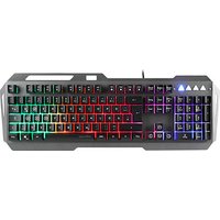 speedlink LUNERA Metal Rainbow Gaming-Tastatur grau, schwarz von Speedlink