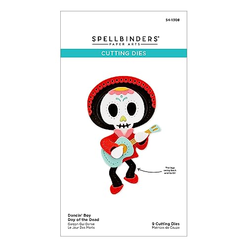 Spellbinders Dancin' Day of The Dead Boy Stanzschablonen aus der Dancin' Halloween Collection Spellbinders Dancin' Day of The Dead Boy Stanzschablonen aus der Dancin' Halloween Collection von Spellbinders