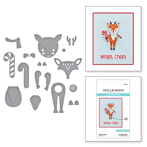 Spellbinders Dancin' Deer geätzte Stanzformen, Metall Spellbinders Dancin' Deer geätzte Stanzformen, Metall von Spellbinders