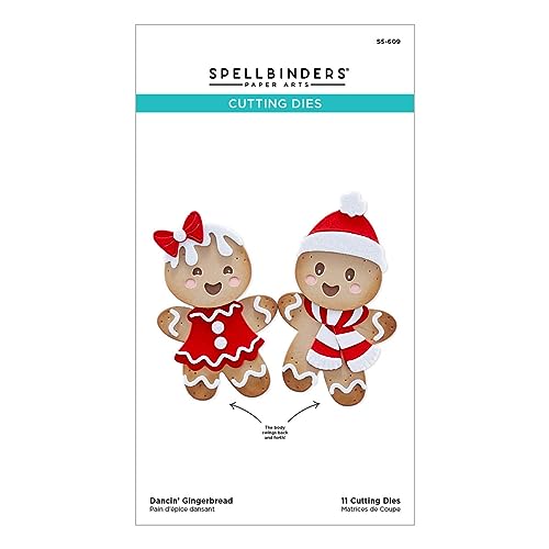Spellbinders Dancin' Gingerbread Stanzformen aus der Dancin' Christmas Collection Spellbinders Dancin' Gingerbread Stanzformen aus der Dancin' Christmas Collection von Spellbinders