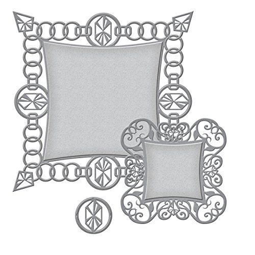 Spellbinders Nestabilities Rebel Jewels sterben, braun von Spellbinders