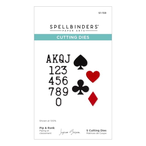 Spellbinders Pip & Rank Stanzschablonen aus der Jack of All Trades Kollektion von Jaycee Gaspar Spellbinders Pip & Rank Stanzschablonen aus der Jack of All Trades Kollektion von Jaycee Gaspar von Spellbinders