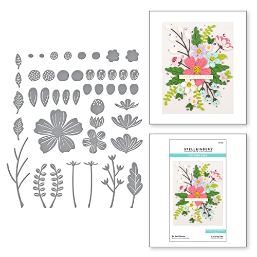 Spellbinders S5-502 Blooms Be Bold Kollektion Geätzte Stanzschablone, Metall, bronze Spellbinders S5-502 Blooms Be Bold Kollektion Geätzte Stanzschablone, Metall, bronze von Spellbinders