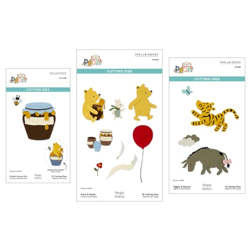 Spellbinders Say Cheese Classic Pooh Stanzformen-Set in Zusammenarbeit mit einfachen Geschichten Spellbinders Say Cheese Classic Pooh Stanzformen-Set in Zusammenarbeit mit einfachen Geschichten von Spellbinders