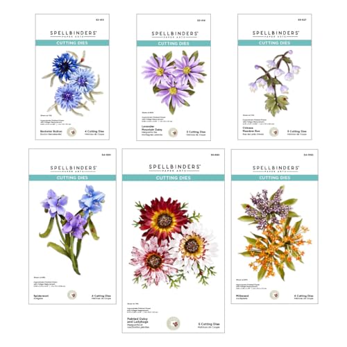Spellbinders Susan Tierney-Cockburn Stanzschablone "Through The Meadow" von Spellbinders