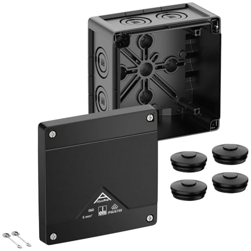 Spelsberg 40600001 Abzweigkasten (L x B x H) 127 x 127 x 75 mm Schwarz IP66, IP67, IP69 1 St. von Spelsberg