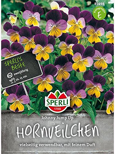 Hornveilchen (Viola) Johnny Jump Up von Sperli - Saatgut