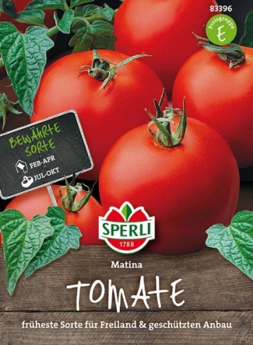 Sperli 83396 Gemüsesamen Tomaten Matina, grün von Sperli