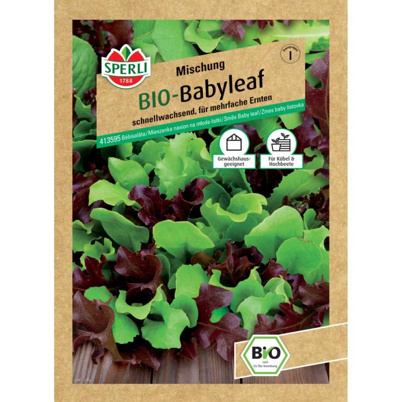 Sperli Bio Babyleafsalat Mischung von Sperli