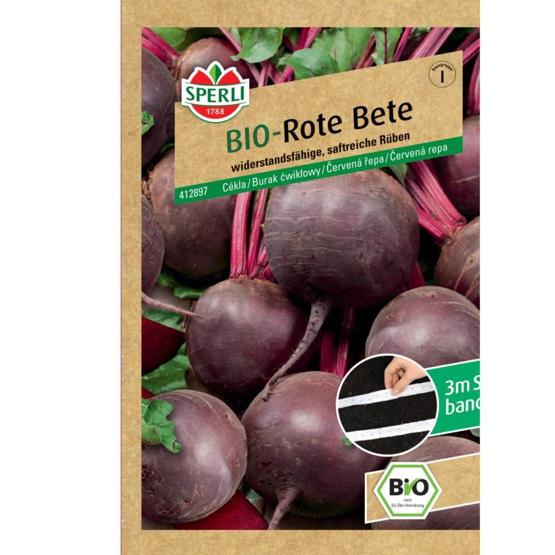 Sperli Bio Rote Bete F1-Hybride Saatband von Sperli