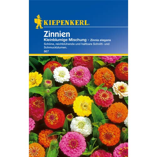 Sperli Blumensamen Zinnien kleinblumige Mischung, grün von Sperli